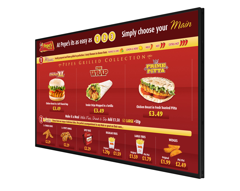 DIGITAL MENU BOARDS